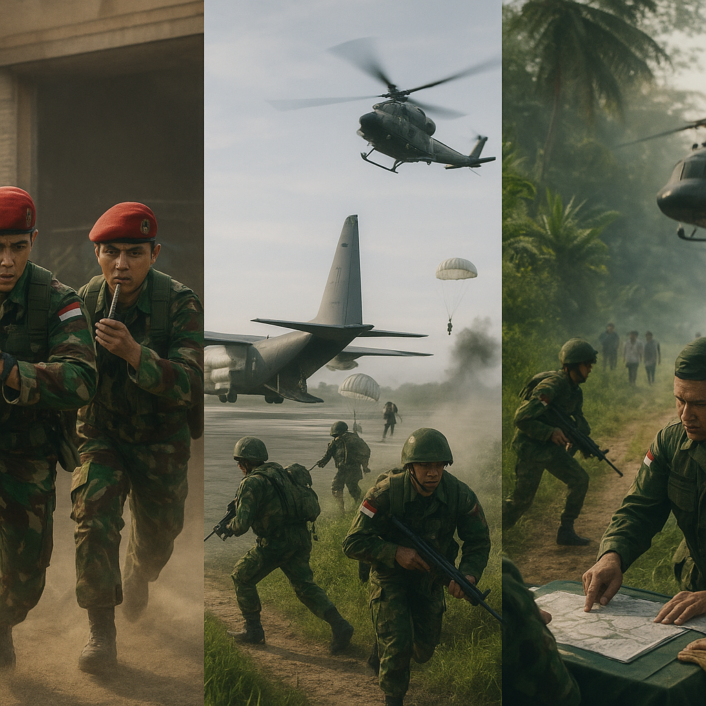 Bedah Prosedur Rapid Deployment Force (RDF) Kopassus dalam Skenario Krisis Regional