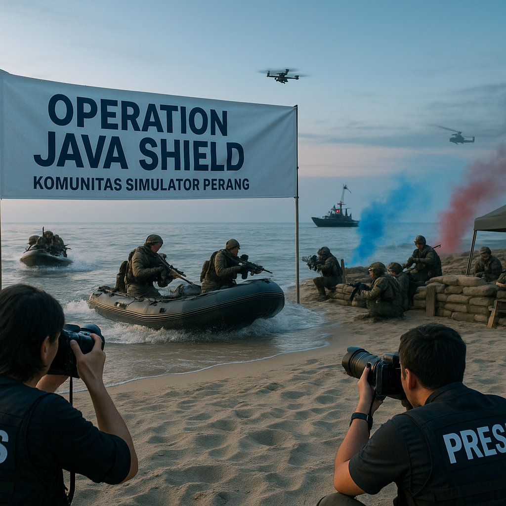 Komunitas Simulator Perang Gelar Event 'Operation Java Shield' dengan Platform ARMA 3