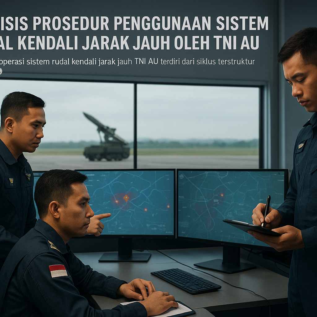 Analisis Prosedur Penggunaan Sistem Rudal Kendali Jarak Jauh oleh TNI AU