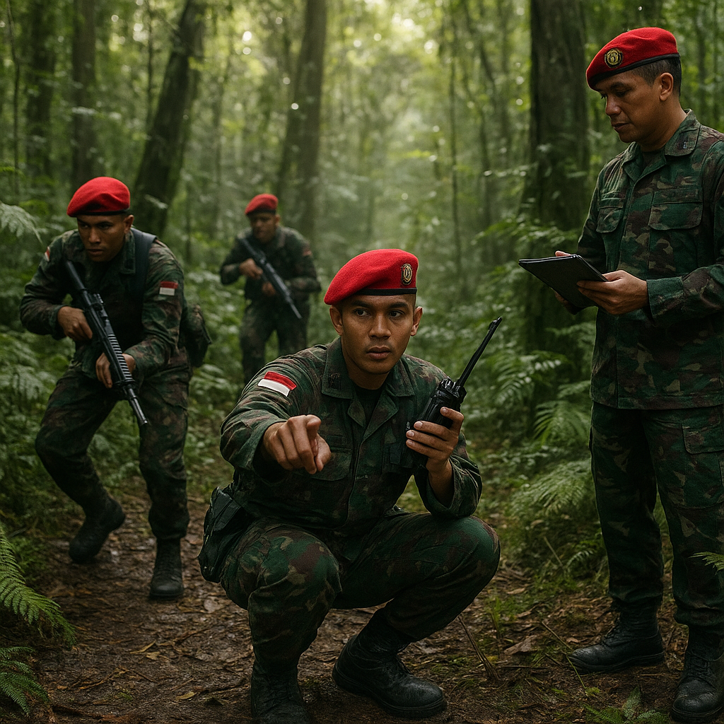 Evaluasi Taktik Fire and Movement oleh Tim Khusus dalam Hutan Tropis